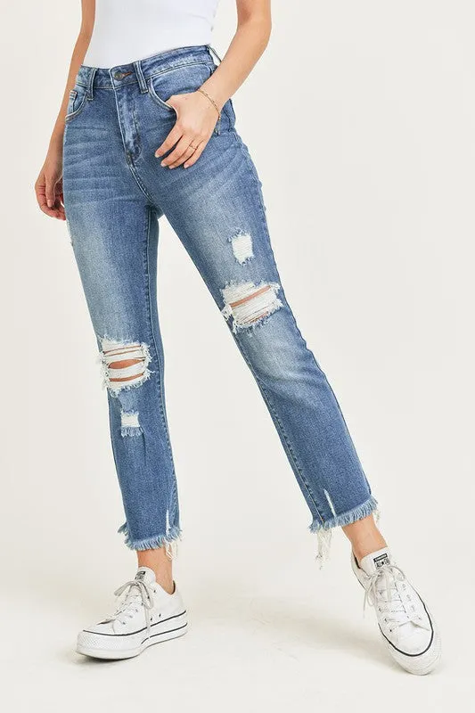 Alba Vintage Ankle Jeans