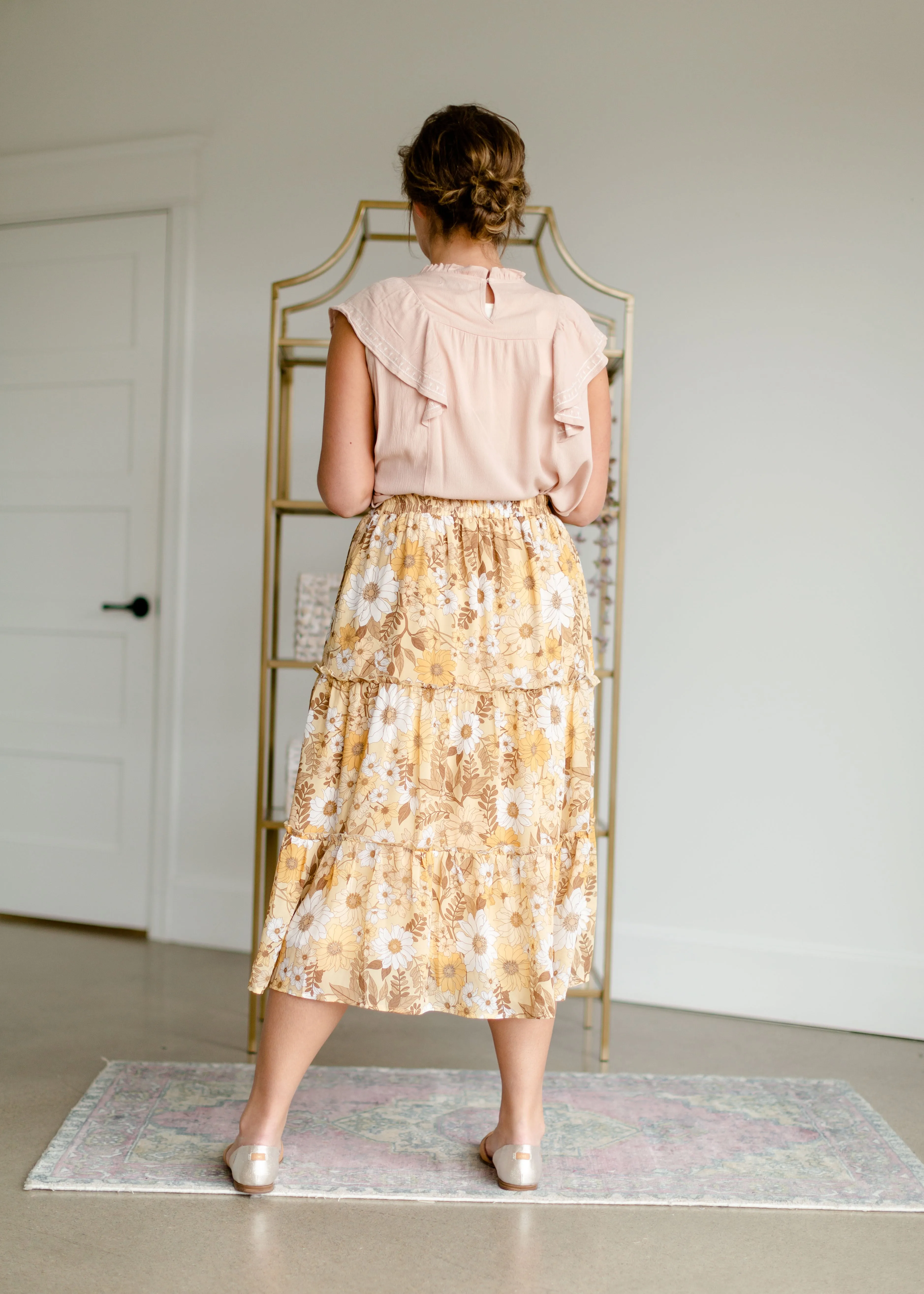 Blush Blouse with Smocking Detail - FINAL SALE