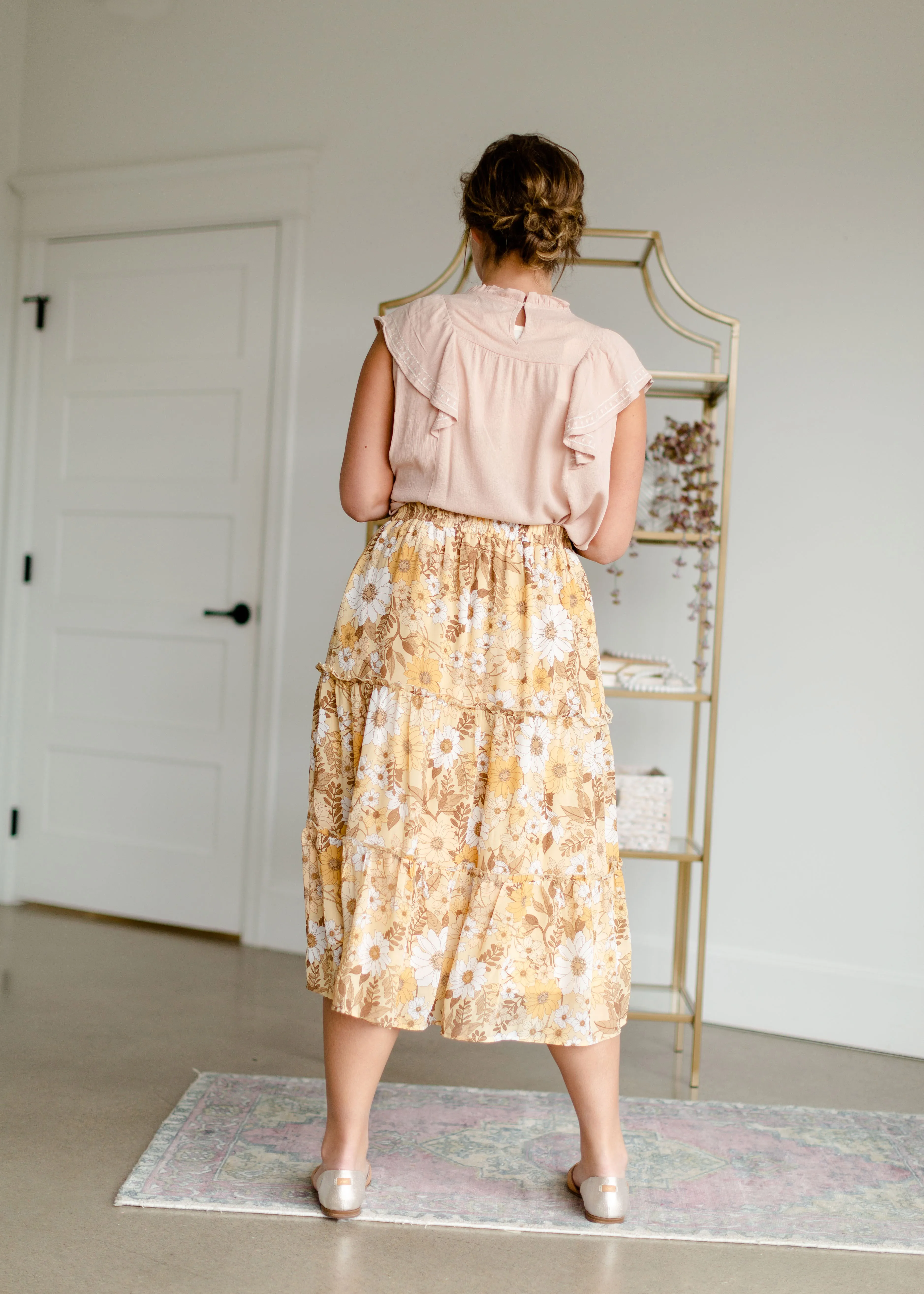 Blush Blouse with Smocking Detail - FINAL SALE