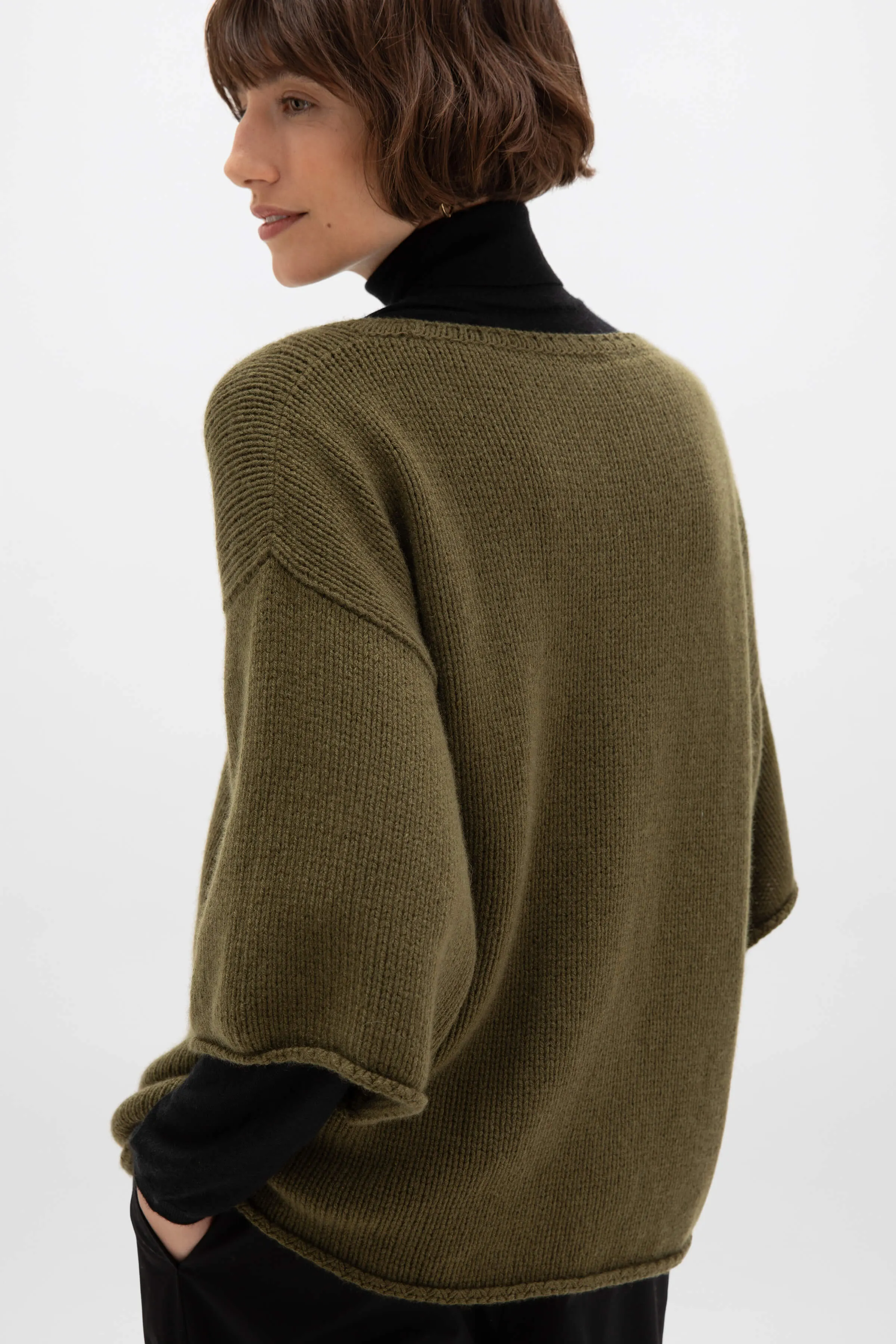 Boat Neck Cashmere Jumper