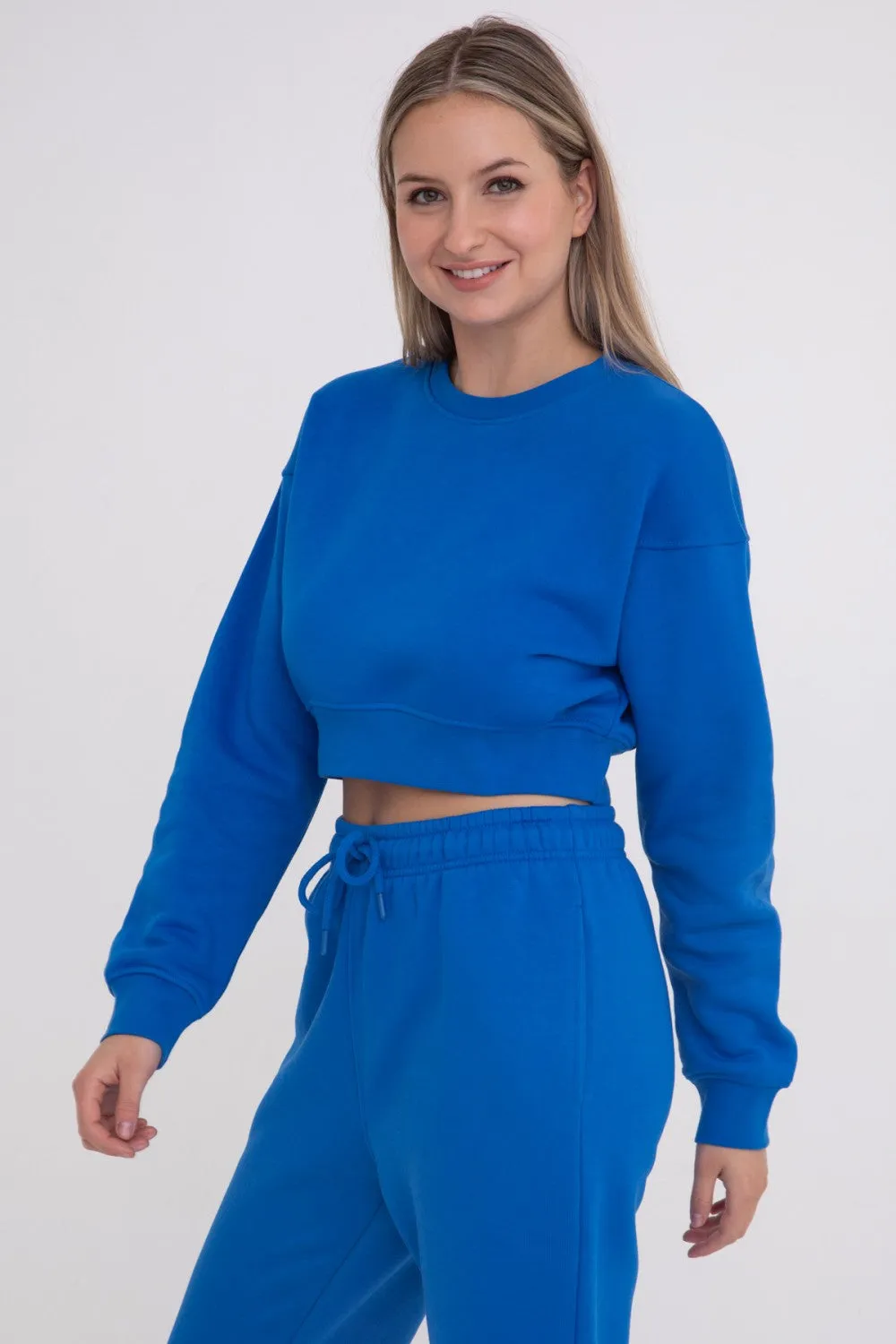 Cropped Sweatshirt Pullover
