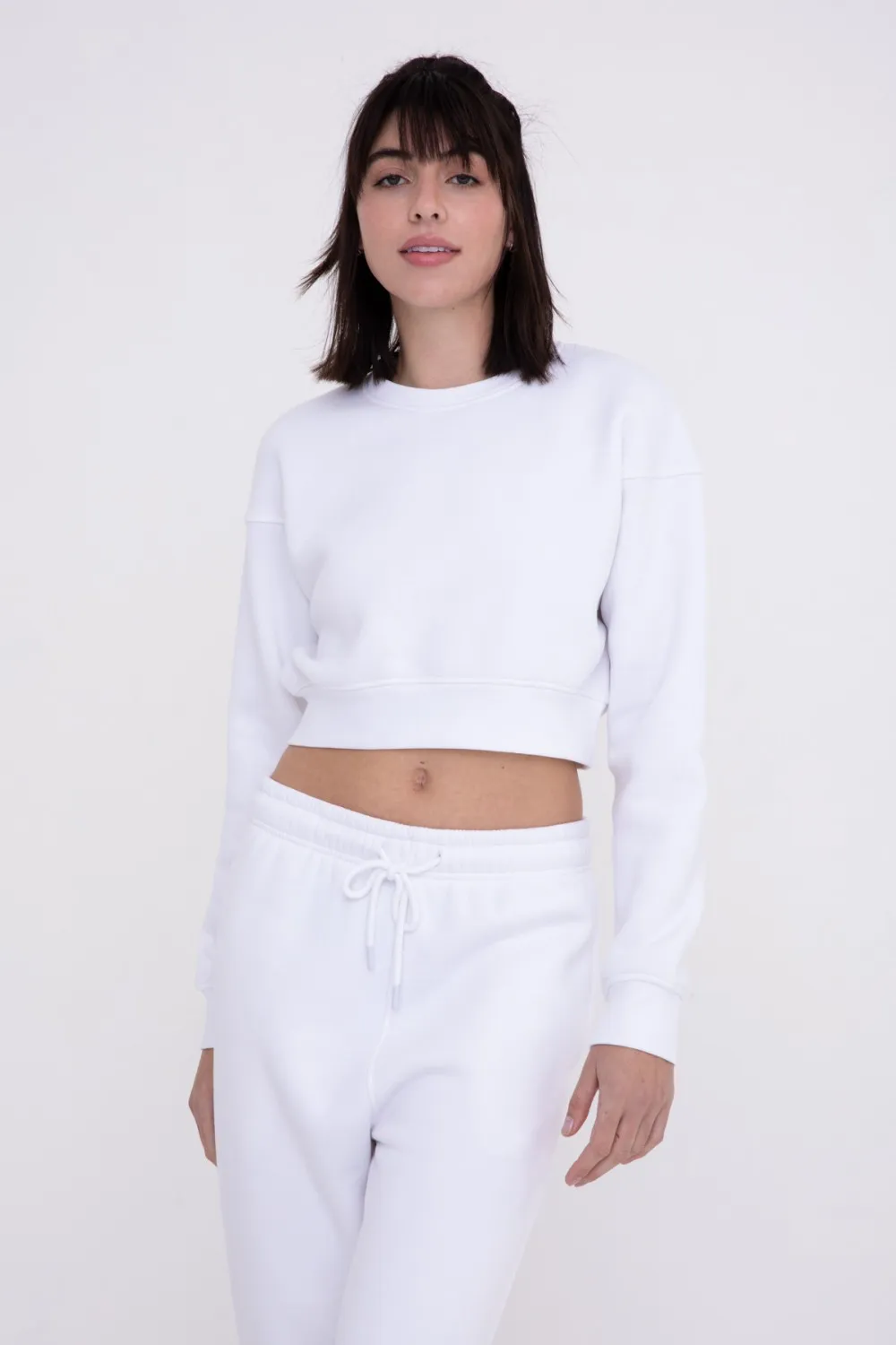 Cropped Sweatshirt Pullover