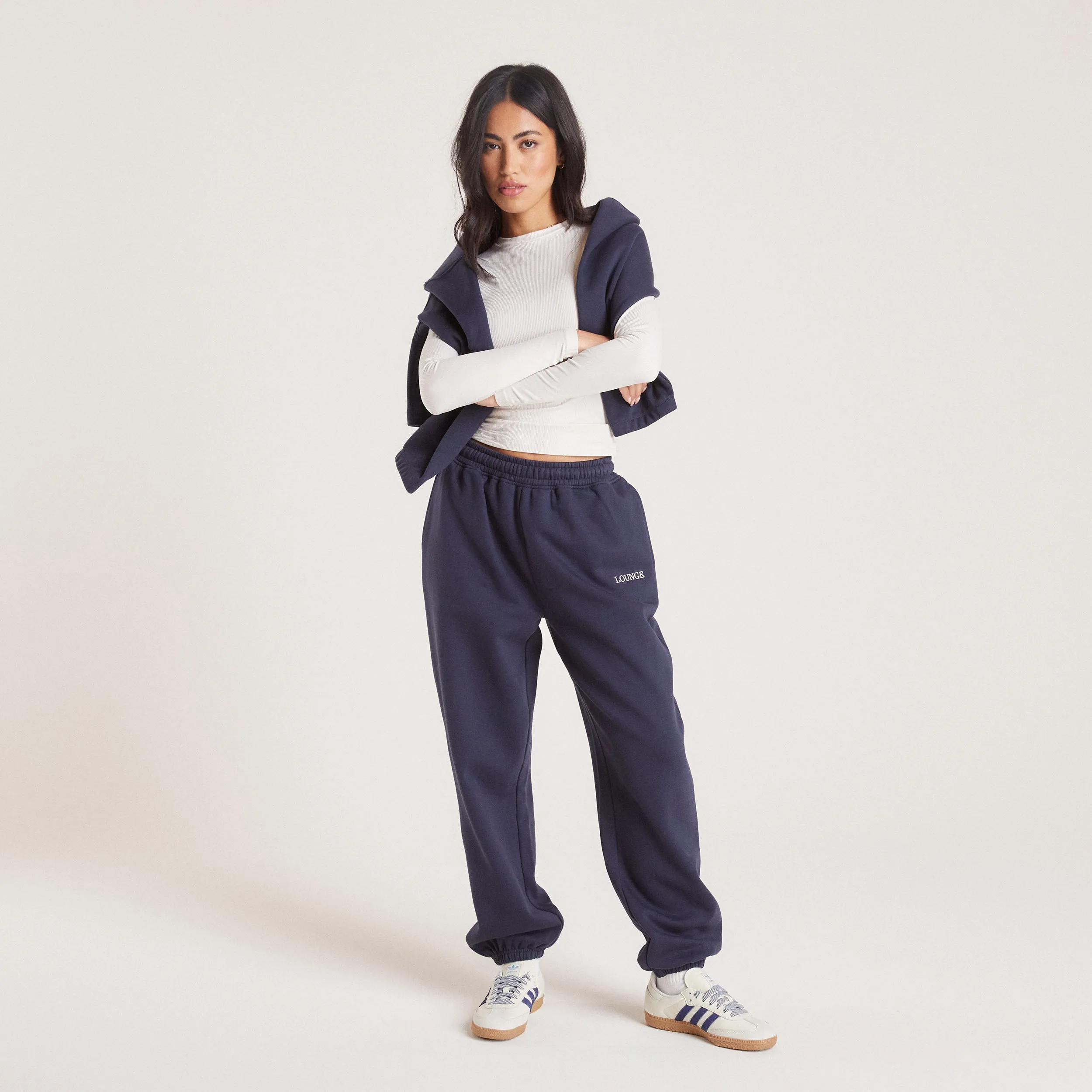 Cuffed Sweatpants - Ink Blue