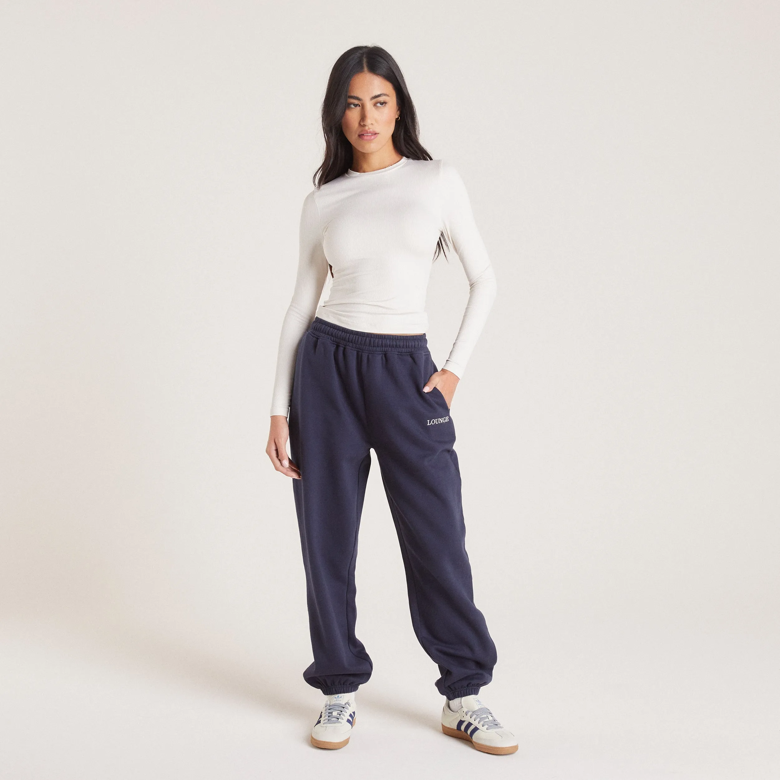 Cuffed Sweatpants - Ink Blue