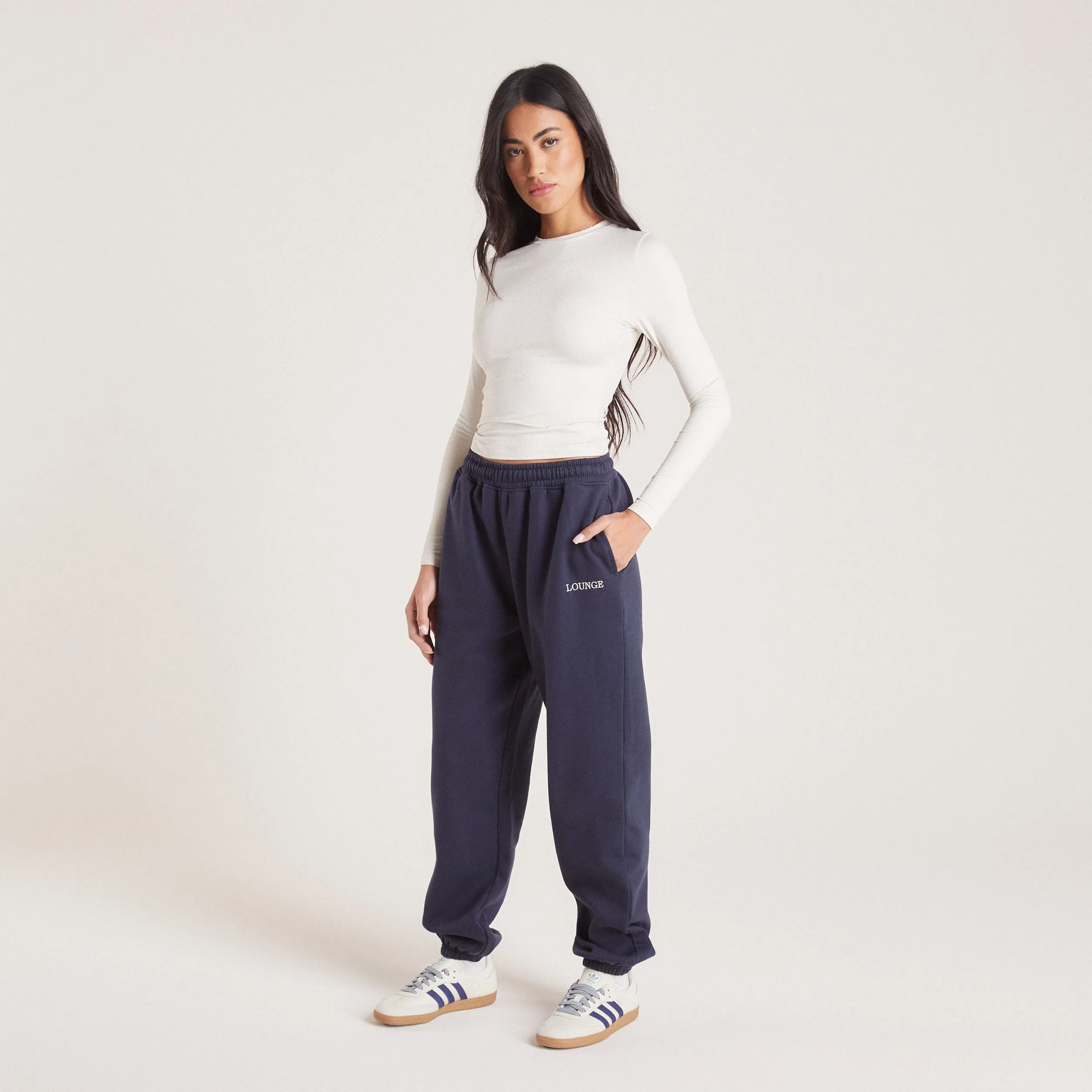 Cuffed Sweatpants - Ink Blue