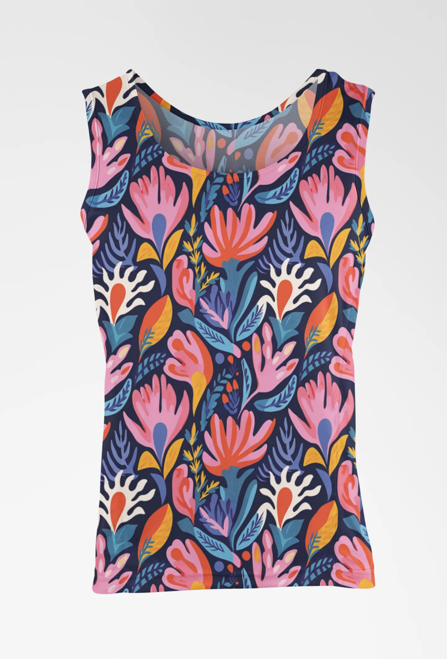 Fresh & Feminine Floral Print Tank