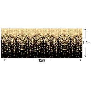 Glitz & Glam Cascading Lights Scene Setter Room Roll
