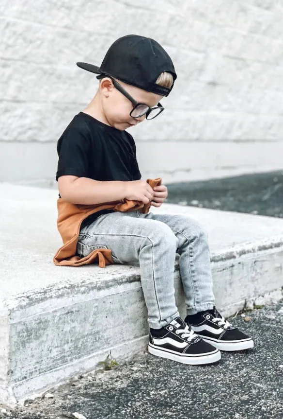 Grey wash denim jeans