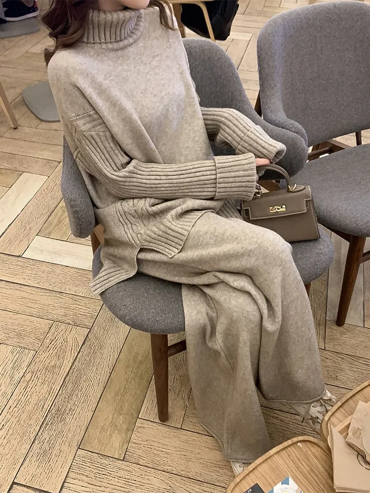 Knitted two piece set
