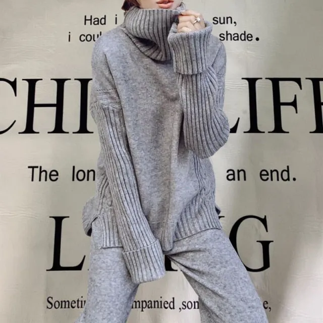 Knitted two piece set