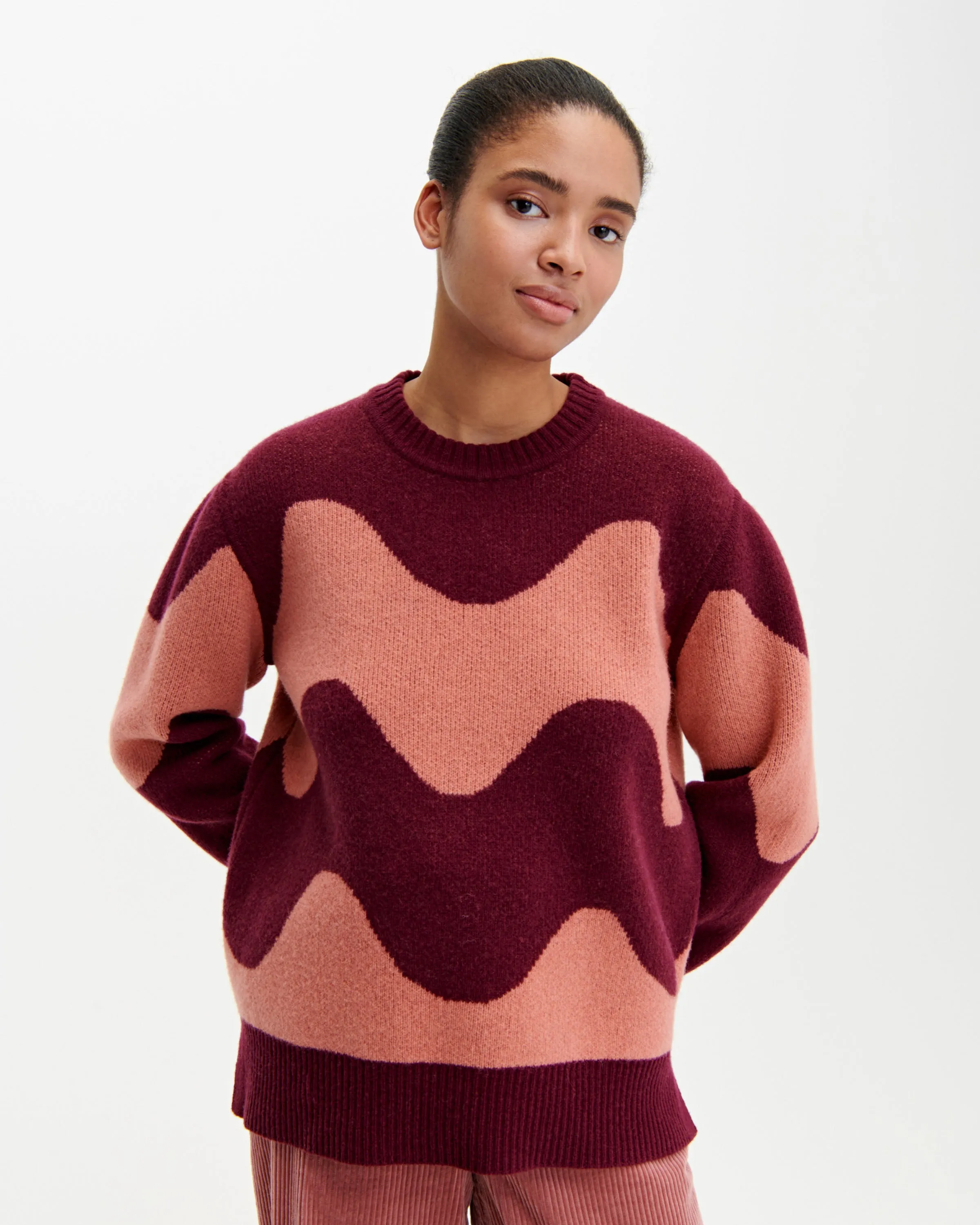 Lokki Ulfa Knit Long Sleeve Top 67cm