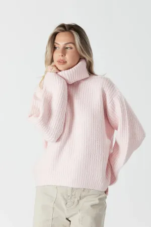 Lyla   Luxe Ribbed Turtleneck Sweater