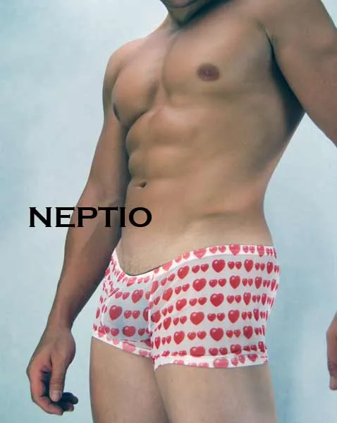 Men's Lingerie Heart Short
