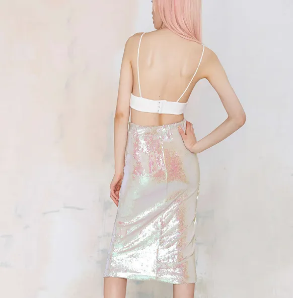 Midi Pencil Skirt