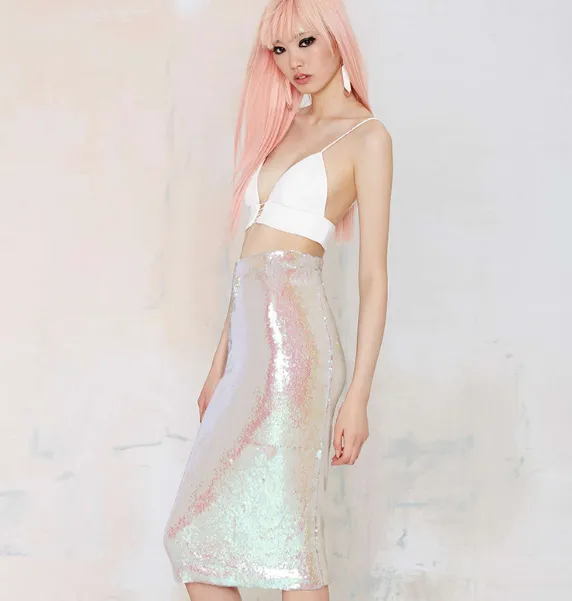 Midi Pencil Skirt
