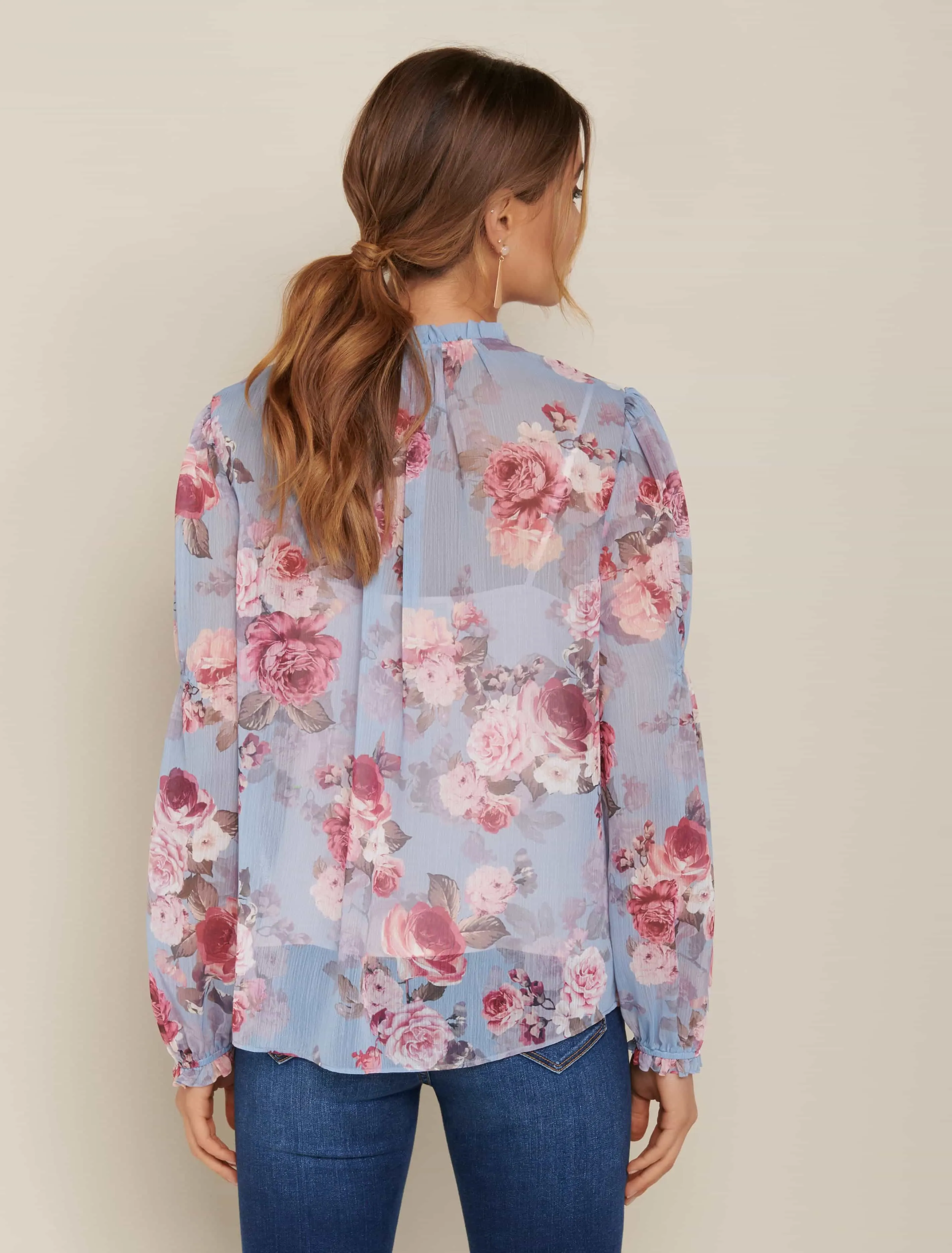 Mischa Shirred Blouse