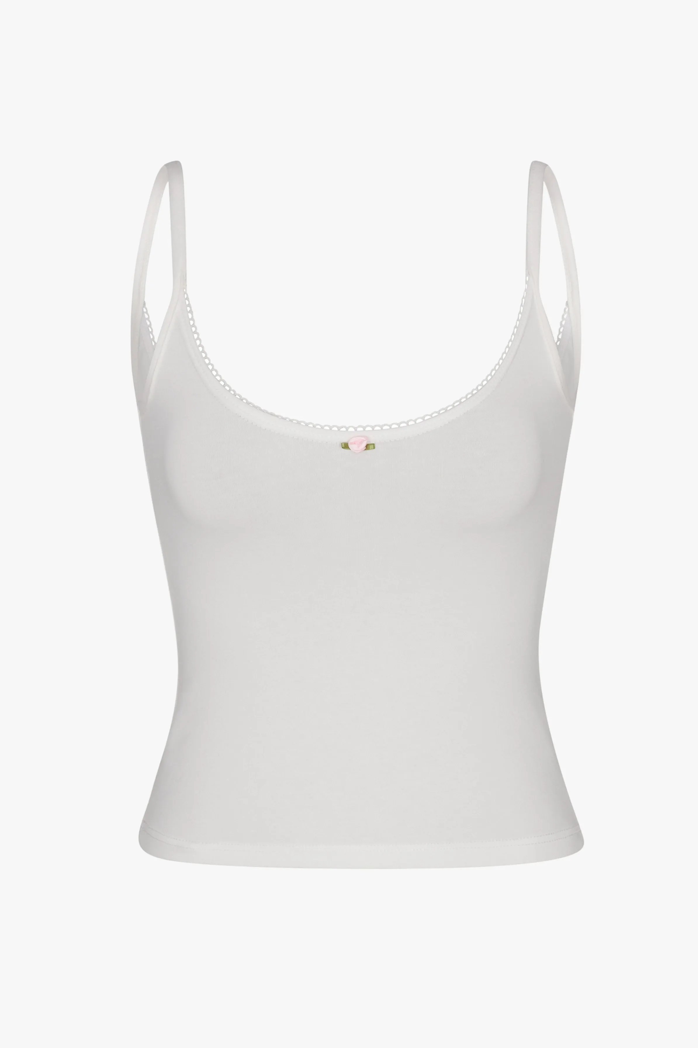 SCOOP BACK CAMI IN CLOUD
