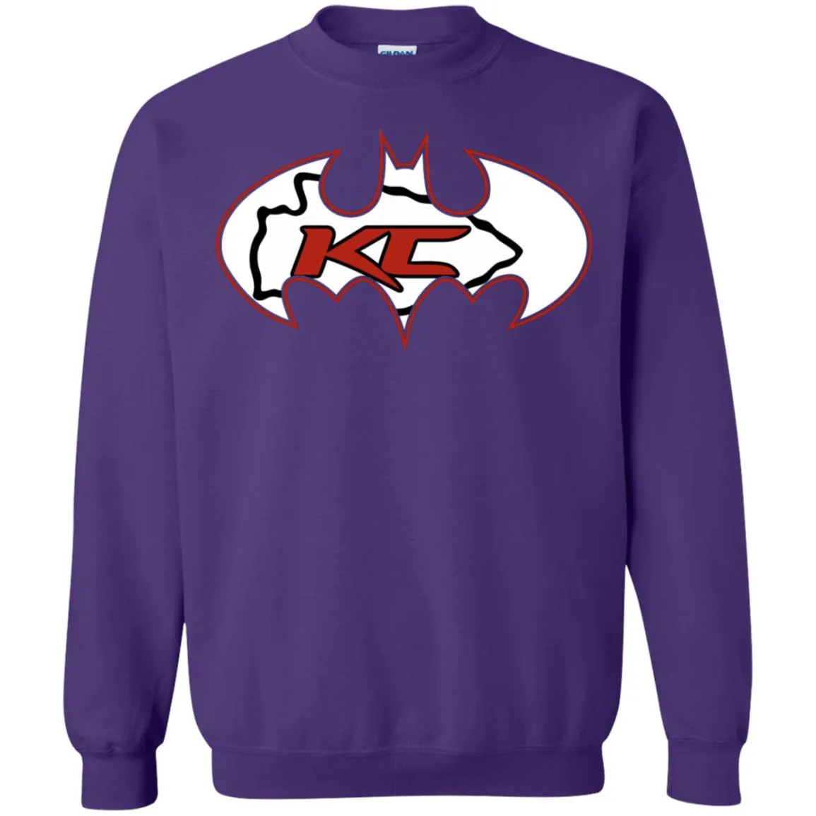 We Are The Kansas City Chiefs Batman Nfl Mashup Crewneck Pullover Sweatshirt