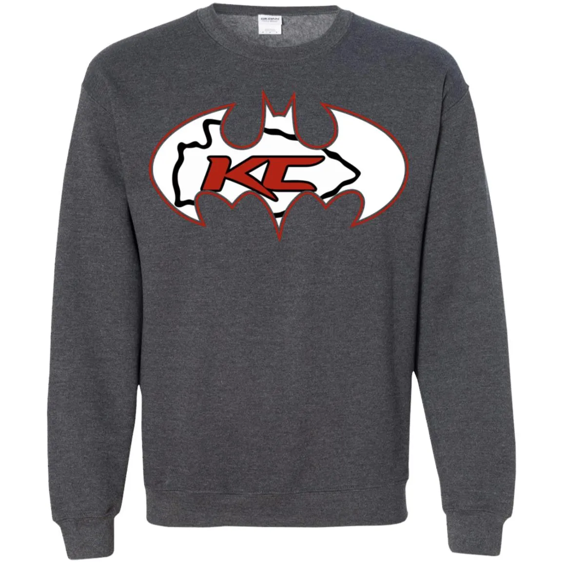 We Are The Kansas City Chiefs Batman Nfl Mashup Crewneck Pullover Sweatshirt