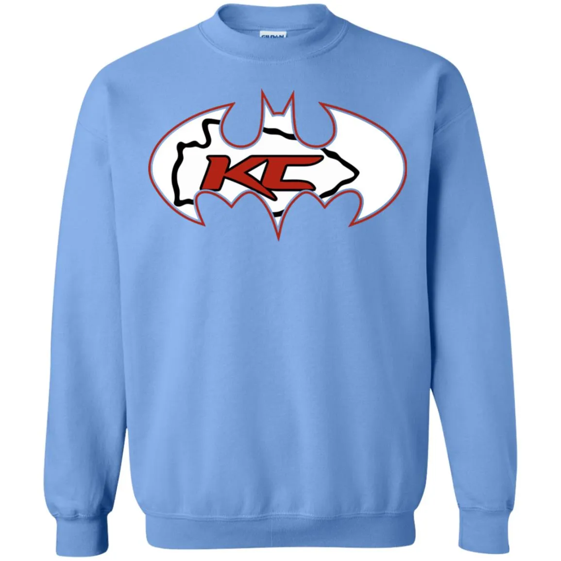 We Are The Kansas City Chiefs Batman Nfl Mashup Crewneck Pullover Sweatshirt