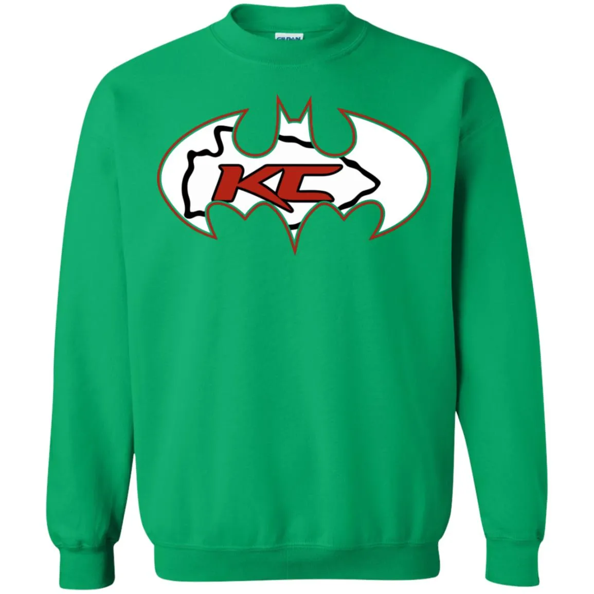 We Are The Kansas City Chiefs Batman Nfl Mashup Crewneck Pullover Sweatshirt