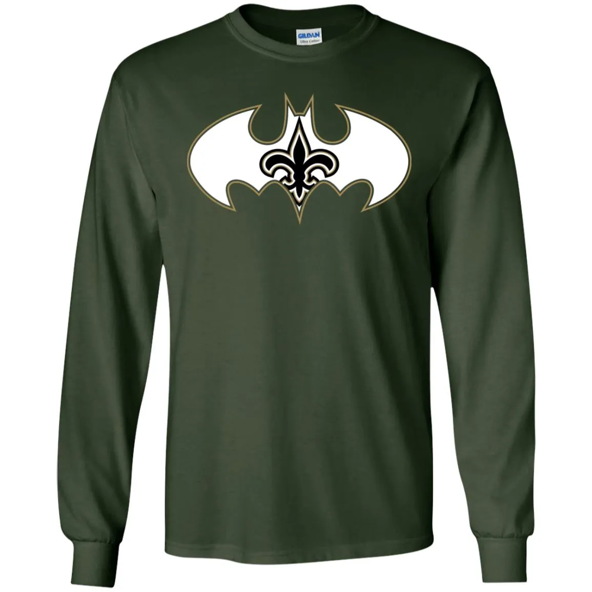 We Are The New Orleans Saints Batman Nfl Mashup Men Long Sleeve Shirt