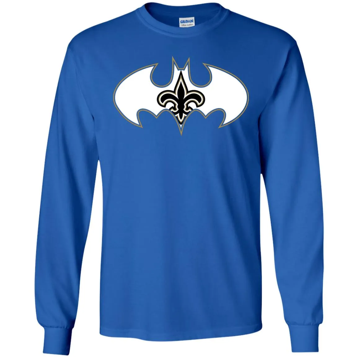 We Are The New Orleans Saints Batman Nfl Mashup Men Long Sleeve Shirt