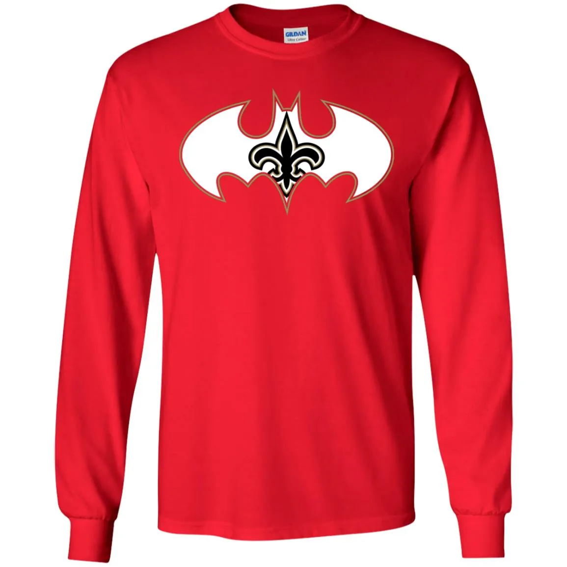We Are The New Orleans Saints Batman Nfl Mashup Men Long Sleeve Shirt