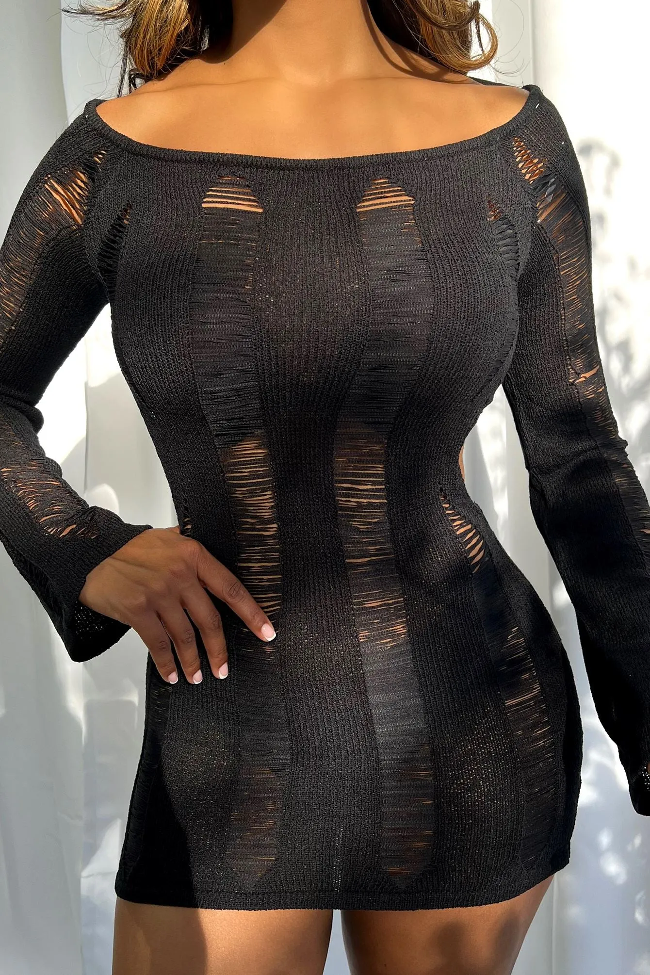 Zion Long Sleeve Mini Dress