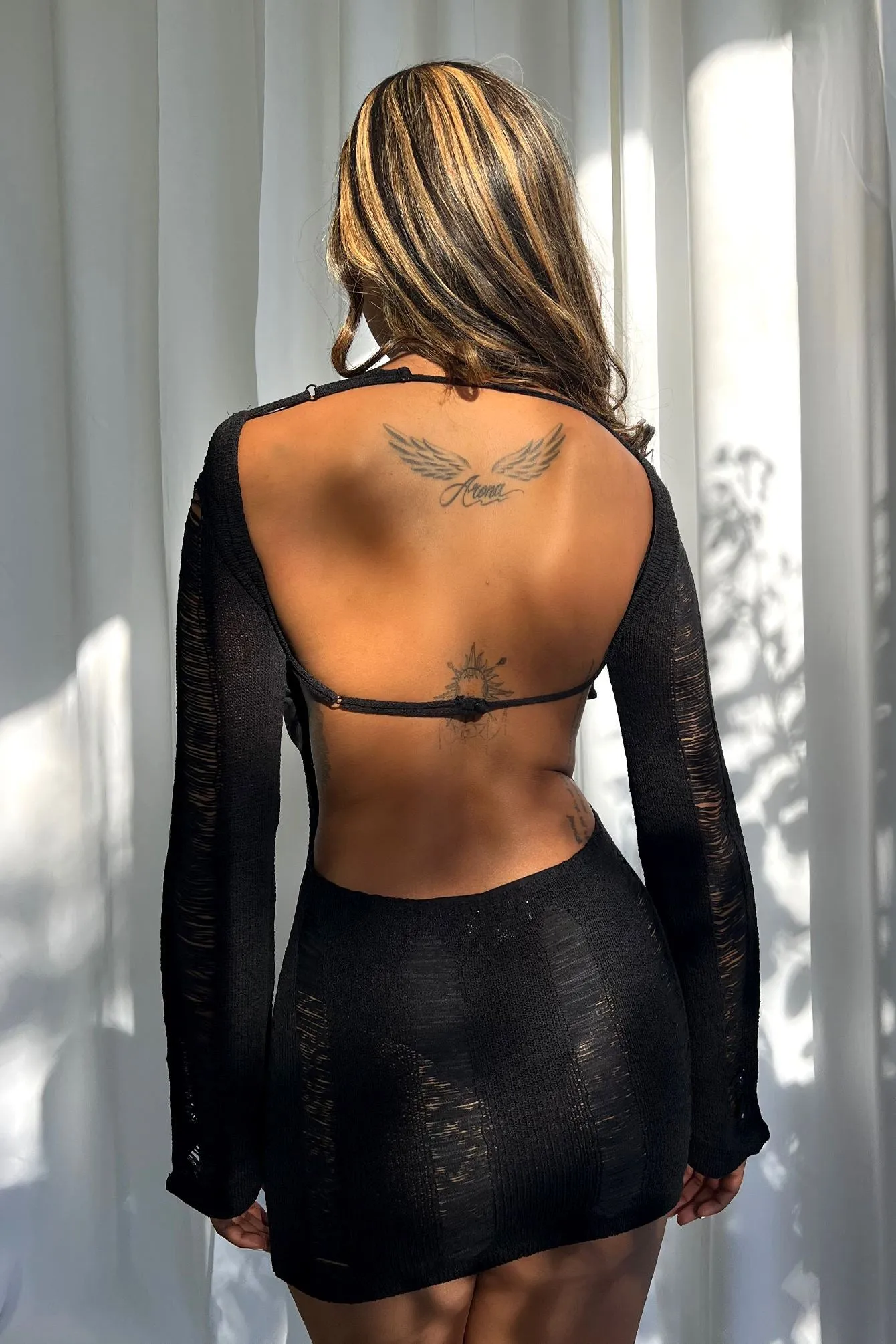 Zion Long Sleeve Mini Dress